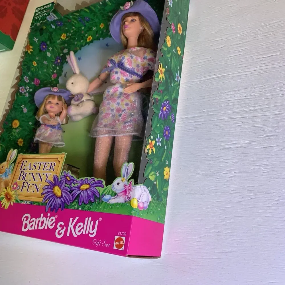 Vintage Barbie 1990’s Easter Bunny Fun Barbie & Kelly
